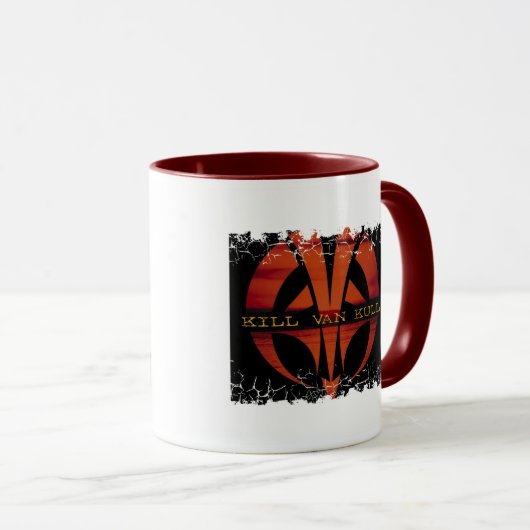 Afdrukkende rand - tweeledige Mok van de Ringer (Voorkant rechts)