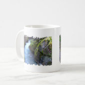 Afdrukkende rand - tweeledige Mok van de Ringer (Voorkant links)