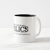 Afdrukkende rand - tweeledige Mok van de Ringer (Voorkant rechts)