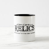 Afdrukkende rand - tweeledige Mok van de Ringer (Center)