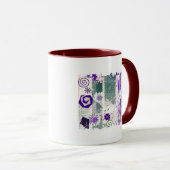 Afdrukkende rand - tweeledige Mok van de Ringer (Voorkant rechts)