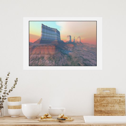 AFDRUKKING "AGELESS BEAUTY" POSTER (Keuken)