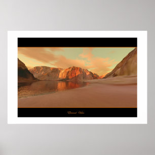 AFDRUKKING "ETERNAL VISTA" POSTER