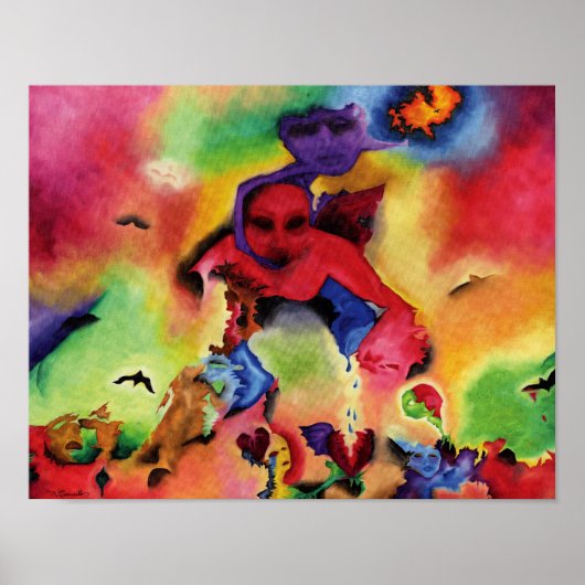 AFDRUKKING "Euphoria"-serie Poster (Voorkant)