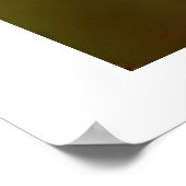 AFDRUKKING "GOLDEN LILLIES" POSTER (Hoek)