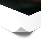 AFDRUKKING "MORNING MAJESTY" POSTER (Hoek)