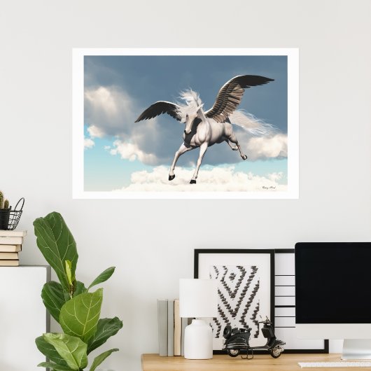 AFDRUKKING PEGASUS POSTER (Thuiskantoor)