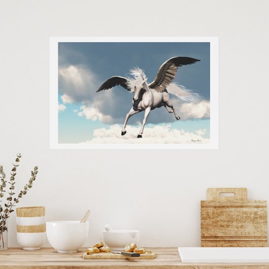 AFDRUKKING PEGASUS POSTER (Keuken)