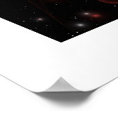 AFDRUKKING QUEEN NEBULA POSTER (Hoek)