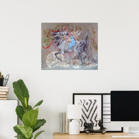 AFDRUKKING - Valentijn voor onkruideniersmelk Poster (Thuiskantoor)