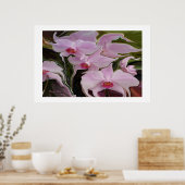 AFDRUKKING "WEEPINGORCHIDEN" POSTER (Keuken)