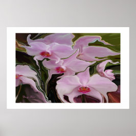 AFDRUKKING "WEEPINGORCHIDEN" POSTER