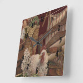 Afdrukklok voor Franse landwasdag Vierkante Klok (Hoek)