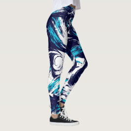 Afdrukkoffie op persoonlijke diepte leggings