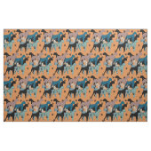 Afdrukmateriaal van Floral Boxer Stof (Fat Quarter)