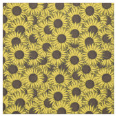 afdrukmateriaal van zonnebloemlegeringen stof (Swatch)