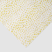 Afdrukmonogram voor roofbruine glitter cheetah tissuepapier (Detail)