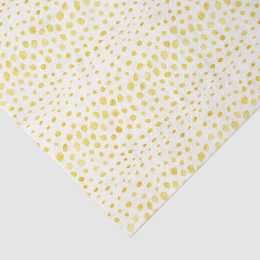 Afdrukmonogram voor roofbruine glitter cheetah tissuepapier (Detail)