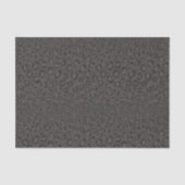 Afdrukmonogram zwarte grijze cheetah tissuepapier (Voorkant)