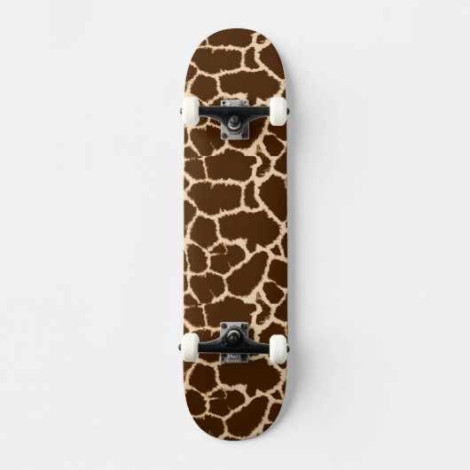 Afdrukontwerp Giraffe Skateboard (Voorkant)