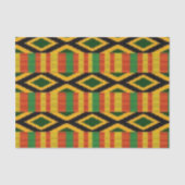 Afdrukontwerp voor Afrikaans multi-kleurenpatroon Tissuepapier (Voorkant)