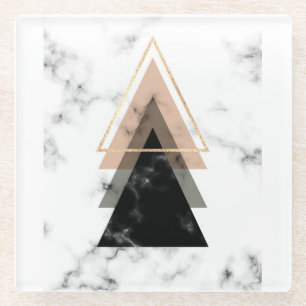 Afdrukontwerp voor pastollen glazen onderzetter