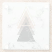 Afdrukontwerp voor pastollen glazen onderzetter (Achterkant)