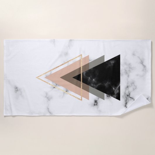 Afdrukontwerp voor pastollen strandlaken (Voorkant)