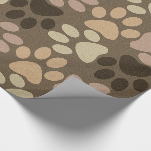 Afdrukontwerp voor plakken cadeaupapier (Hoek)