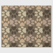 Afdrukontwerp voor plakken cadeaupapier (Vlak)