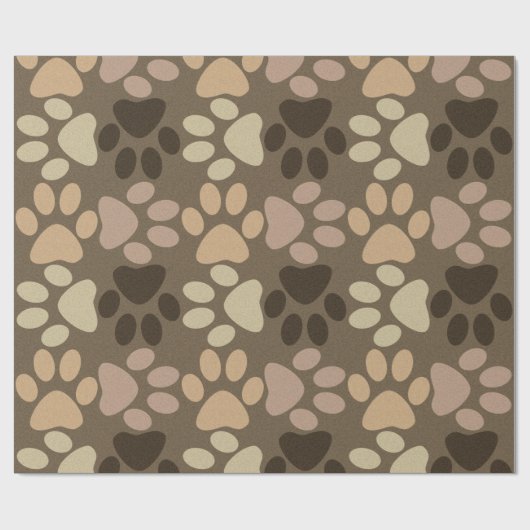 Afdrukontwerp voor plakken cadeaupapier (Vlak)