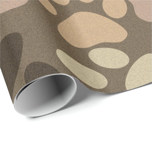 Afdrukontwerp voor plakken cadeaupapier (Rol Hoek)