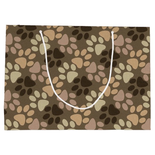 Afdrukontwerp voor plakken groot cadeauzakje (Achterkant)