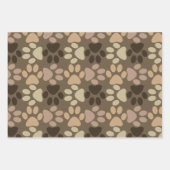 Afdrukontwerp voor plakken inpakpapier vel (Voorkant 3)