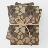 Afdrukontwerp voor plakken inpakpapier vel (In situ)