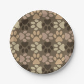 Afdrukontwerp voor plakken papieren bordje (Voorkant)