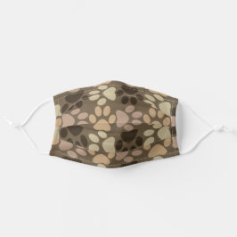 Afdrukontwerp voor plakken stoffen mondkapje