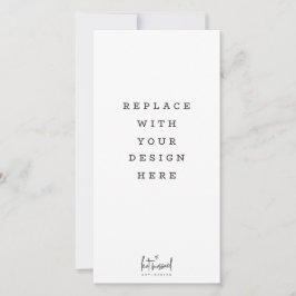 AFDRUKORDE 4 x 8-inch verticale hoge kaart