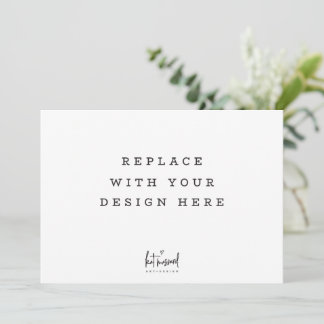 AFDRUKORDE 7 x 5 inch horizontale landschapskaart Kaart