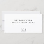 AFDRUKORDE 8 x 4-inch landschapsbrede kaart (Voorkant)