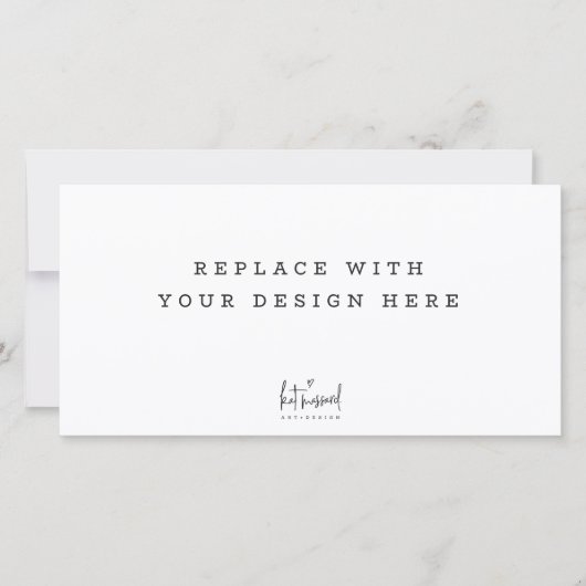 AFDRUKORDE 8 x 4-inch landschapsbrede kaart (Voorkant)