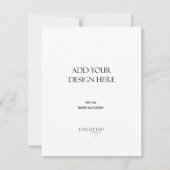 AFDRUKORDER 4.25x5.5" Portretkaart Kaart (Voorkant)