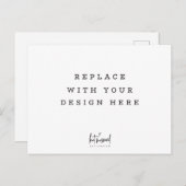 AFDRUKORDER 7 x 5 inch horizontaal landschap Briefkaart (Voorkant / Achterkant)