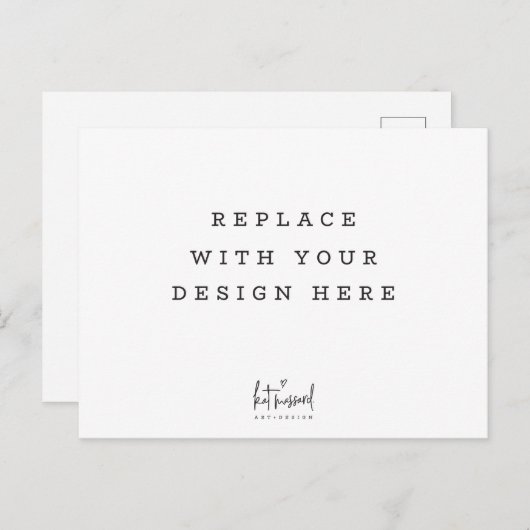 AFDRUKORDER 7 x 5 inch horizontaal landschap Briefkaart (Voorkant / Achterkant)