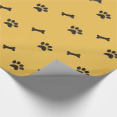 Afdrukpartij Paw Cadeaupapier (Hoek)