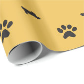 Afdrukpartij Paw Cadeaupapier (Rol Hoek)