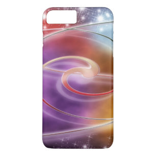 Afdrukpatroon Achtergrond Ontwerp Kleurrijke DIY iPhone 8/7 Plus Hoesje