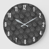 Afdrukpatroon met pop-upvenster grote klok (Voorkant)