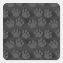 Afdrukpatroon met pop-upvenster vierkante sticker