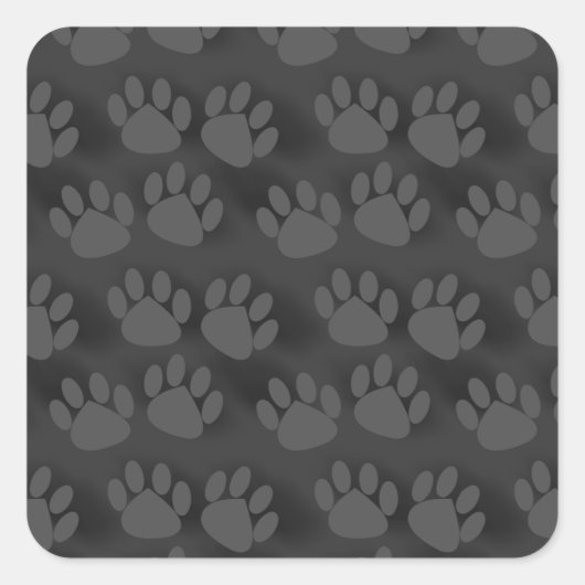 Afdrukpatroon met pop-upvenster vierkante sticker (Voorkant)